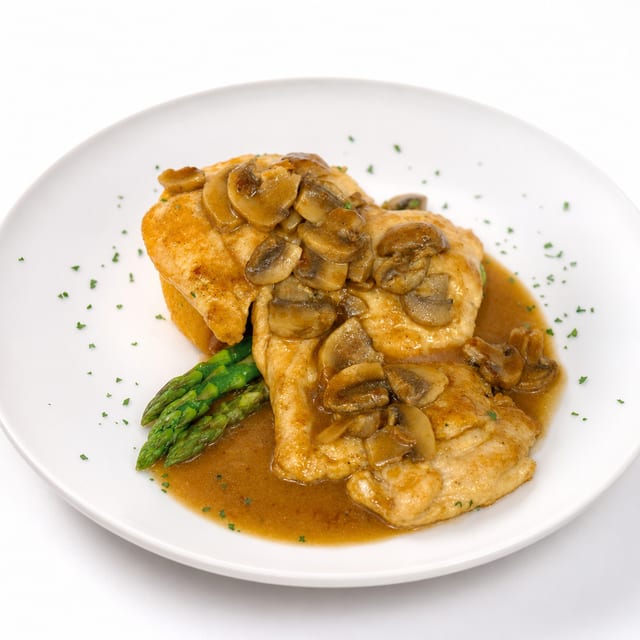 Chicken Marsala.