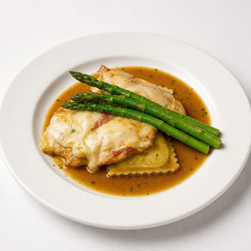 Chicken Saltimbocca.