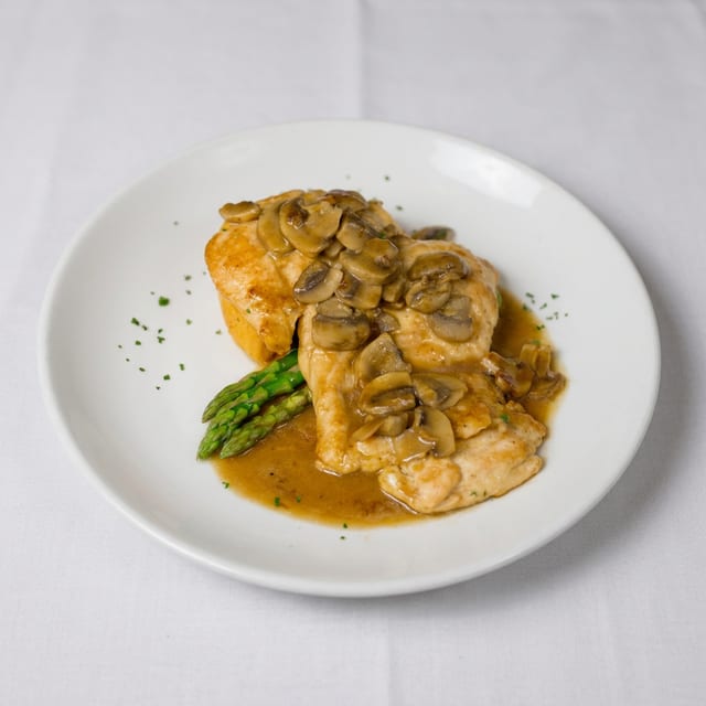 Chicken Marsala.