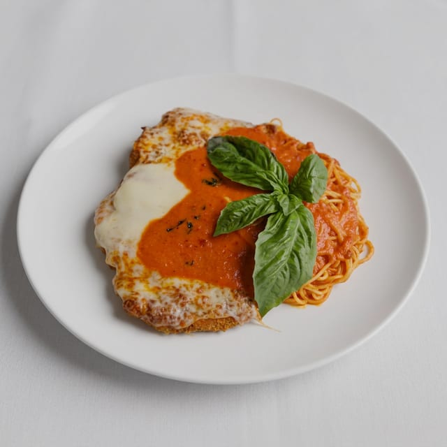 Chicken Parmigiana.